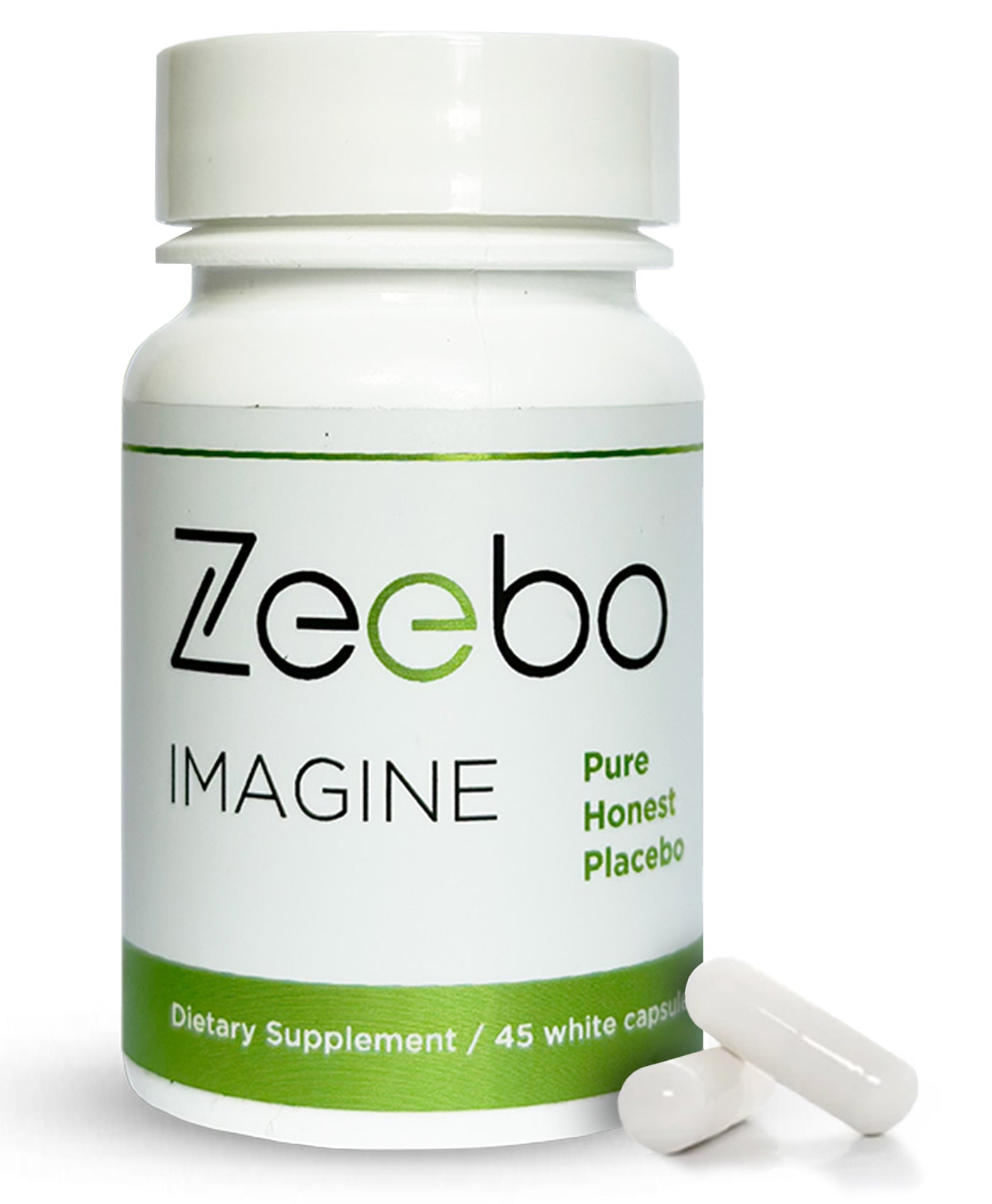 Zeebo Placebo White Capsules